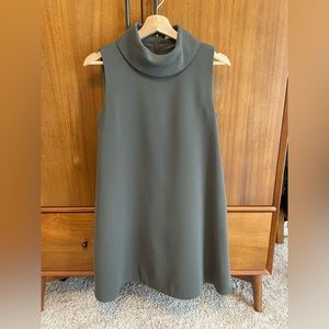 Snidel olive green swing dress (size XS or S)